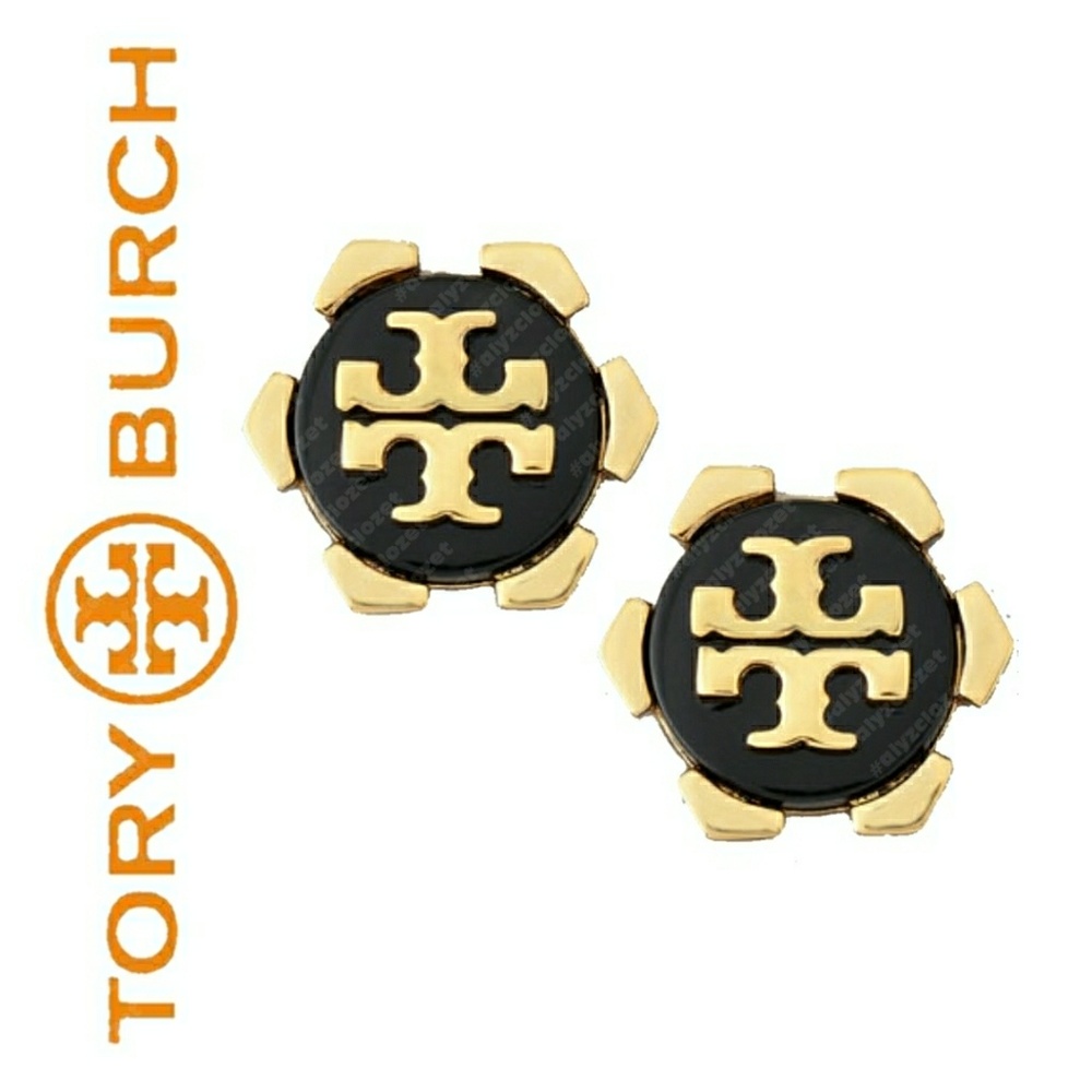 🌟NWOT🌟Tory Burch Stud Logo Earrings